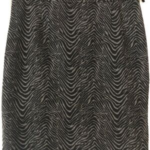 Calvin Klein Black Knee-Length Pencil Skirt